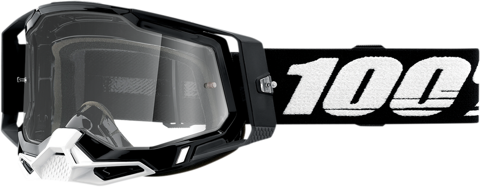 Racecraft 2 Goggles - Black - Clear - Lutzka's Garage