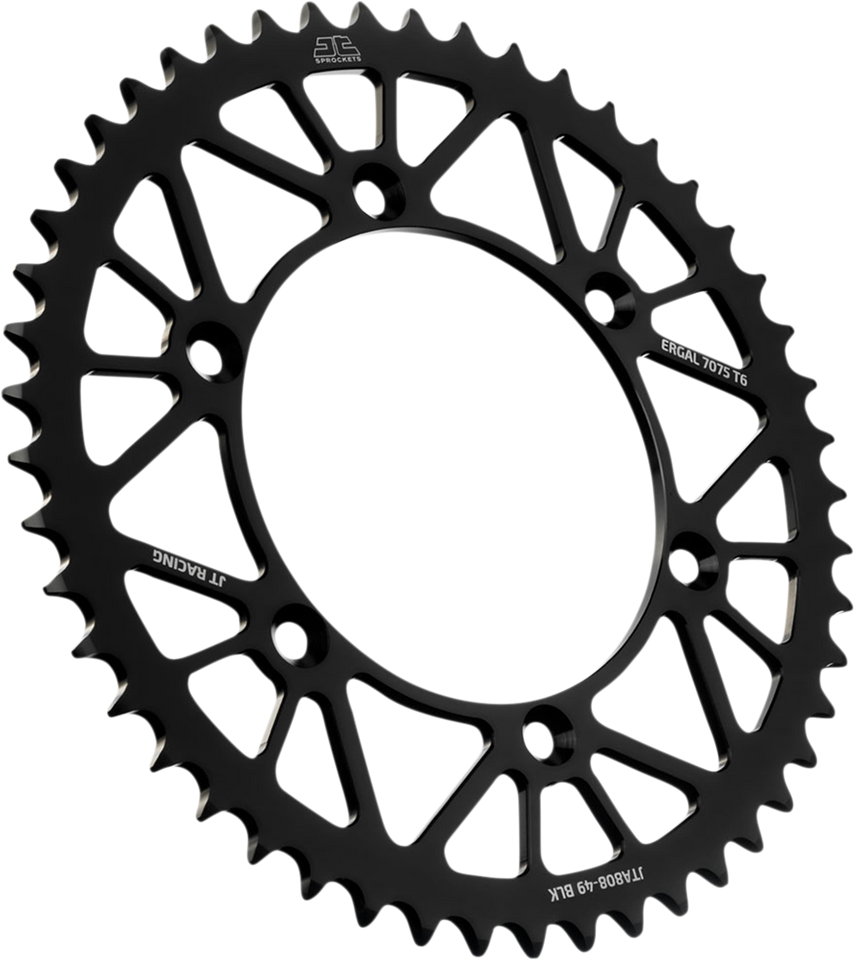 Rear Sprocket - Suzuki - Black - 49-Tooth - Lutzka's Garage