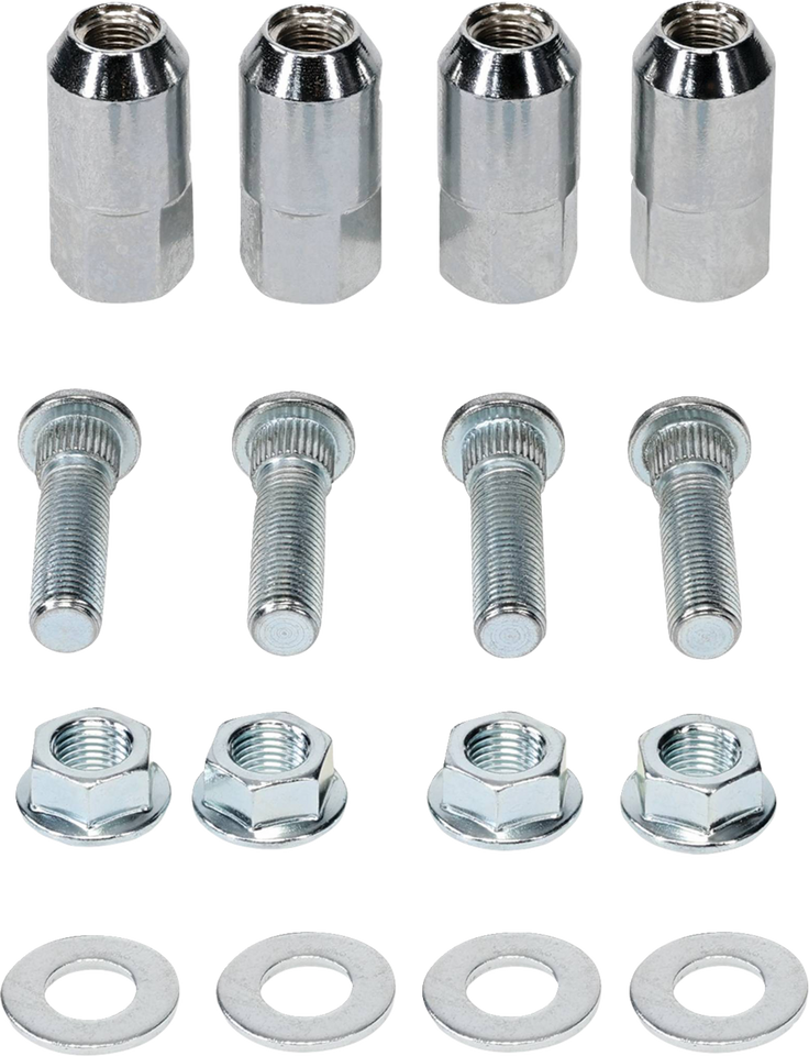 Wheel Stud/Nut Kit - Front/Rear - Polaris