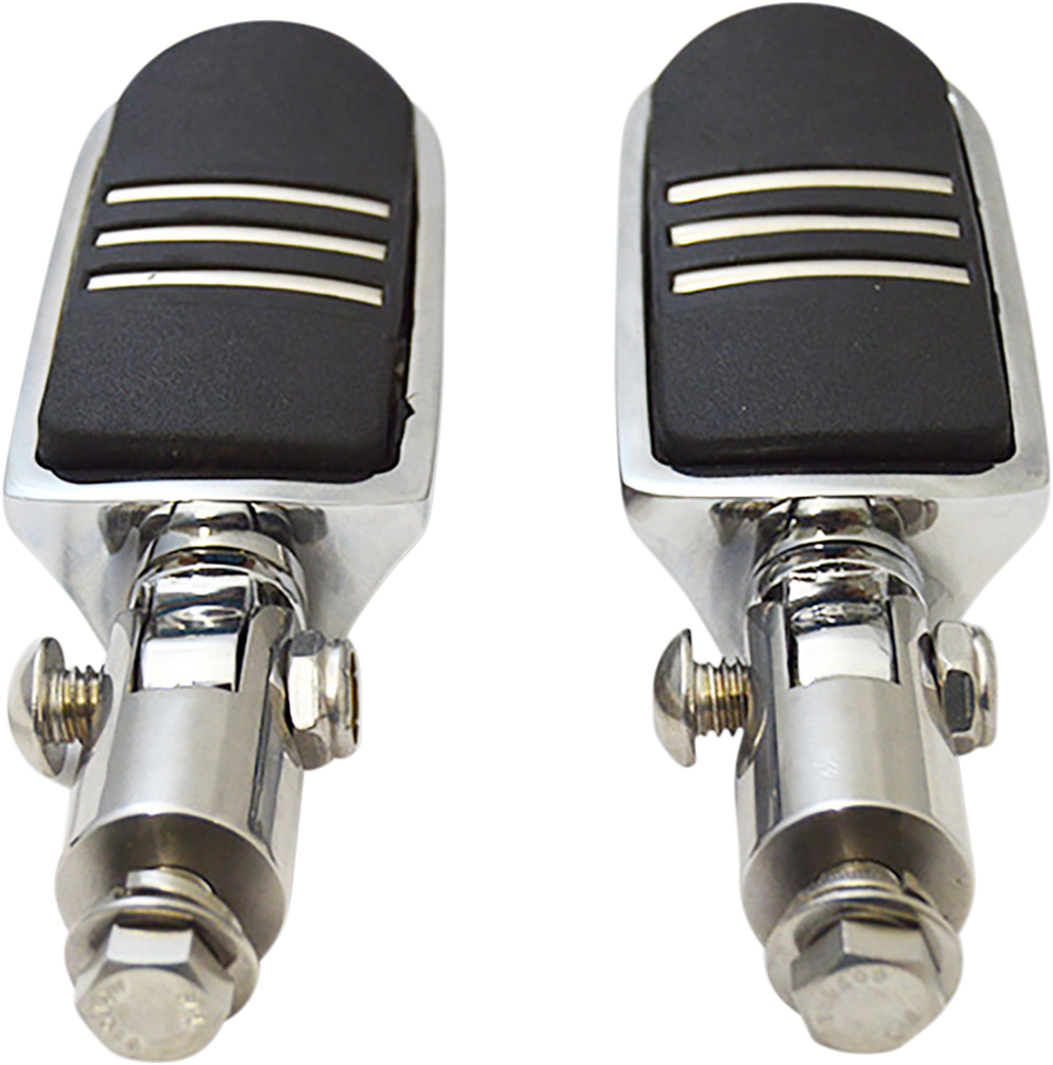 Custom Accent Pegs - Chrome - Lutzka's Garage