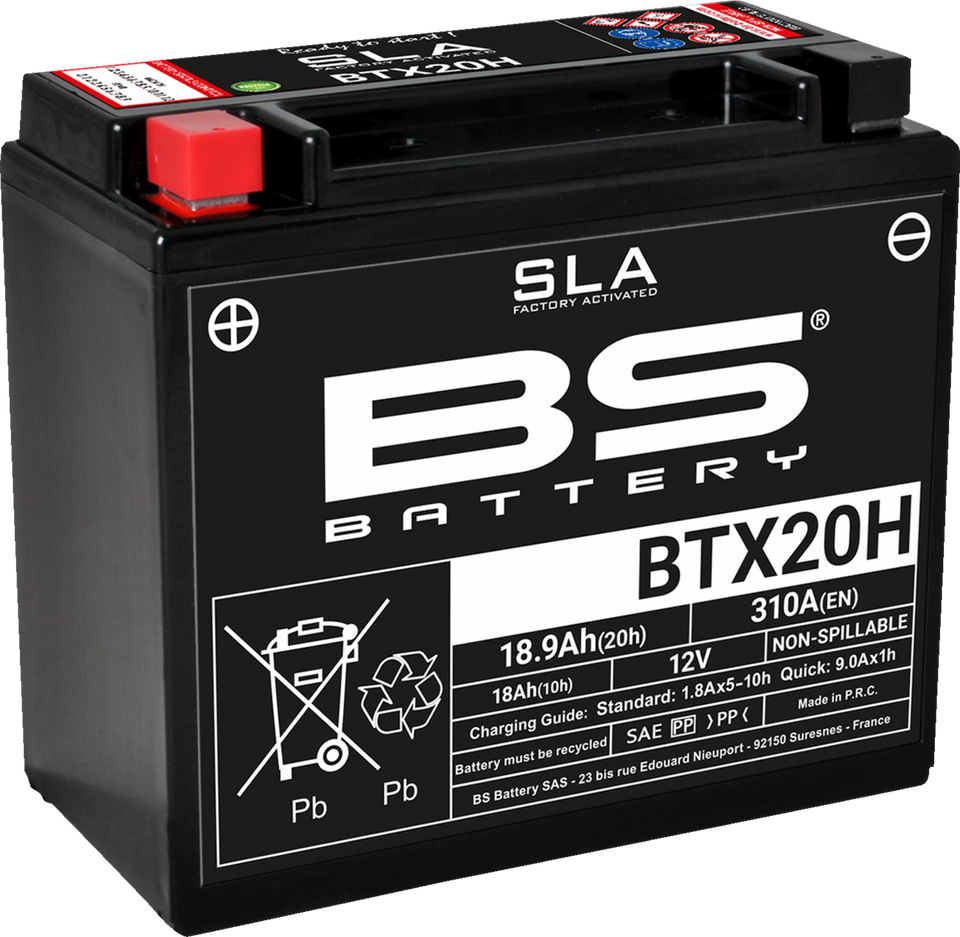 Battery - BTX20H (YTX)