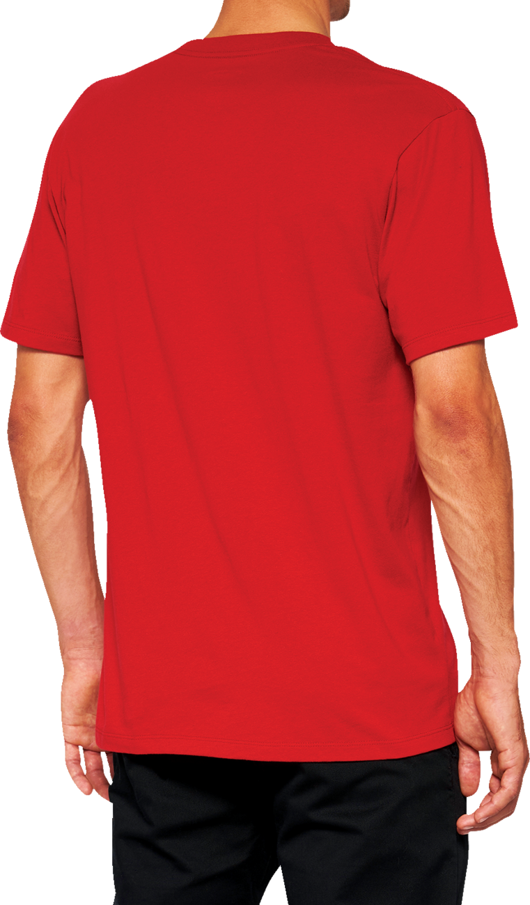 Official T-Shirt - Red - Small - Lutzka's Garage