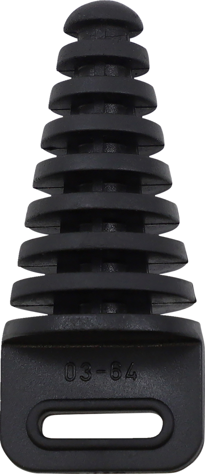 Silencer Plug - Black - Lutzka's Garage