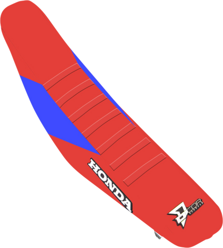 Seat Cover - Red/Blue - CRF 21-24 - Lutzka's Garage