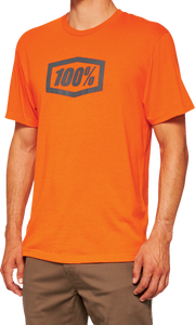 Icon T-Shirt - Orange - Small - Lutzka's Garage