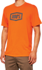 Icon T-Shirt - Orange - Small - Lutzka's Garage