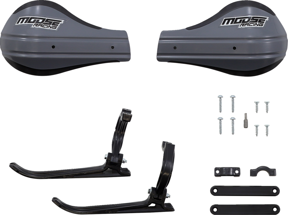 Handguards - Roost 2 - Gray - Lutzka's Garage