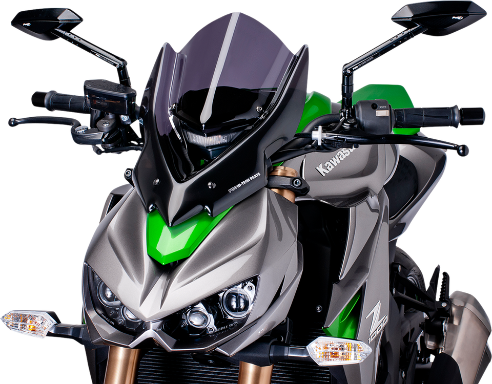 New Generation Windscreen - 17-" - Dark Smoke - Z1000 - Lutzka's Garage