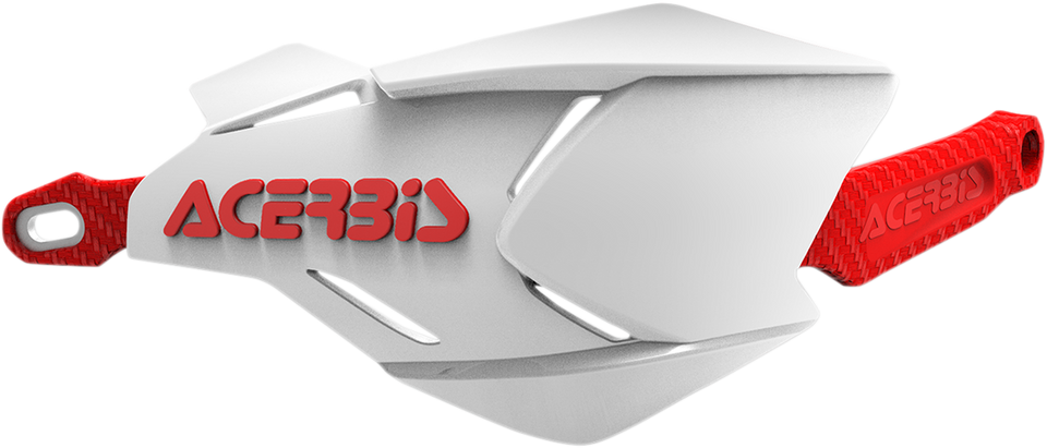 Handguards - X-Factory - White/Red - Lutzka's Garage