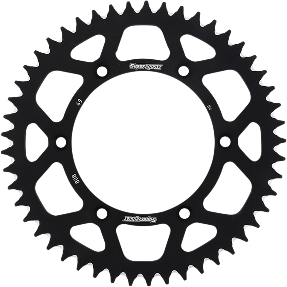 Rear Sprocket - Black - Kawasaki - 49 Tooth - Lutzka's Garage