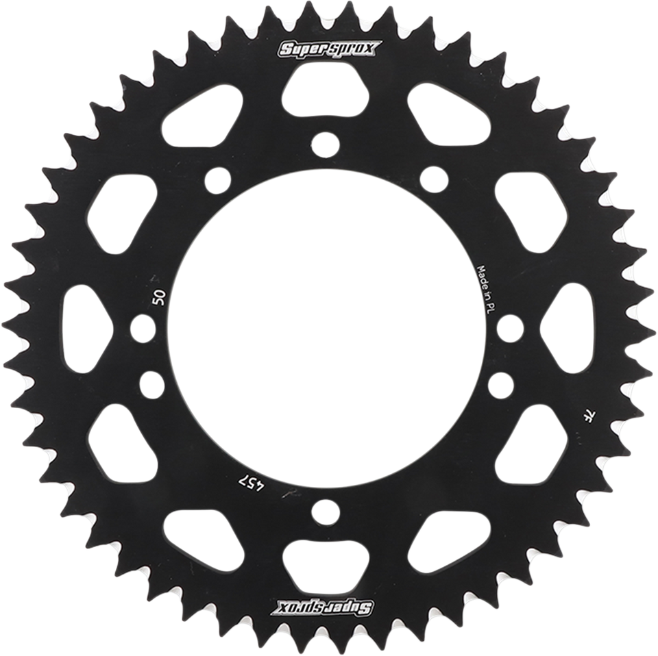 Rear Sprocket - Black - Kawasaki/Suzuki - 50 Tooth - Lutzka's Garage