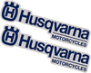Fork/Swingarm Decal - Husqvarna
