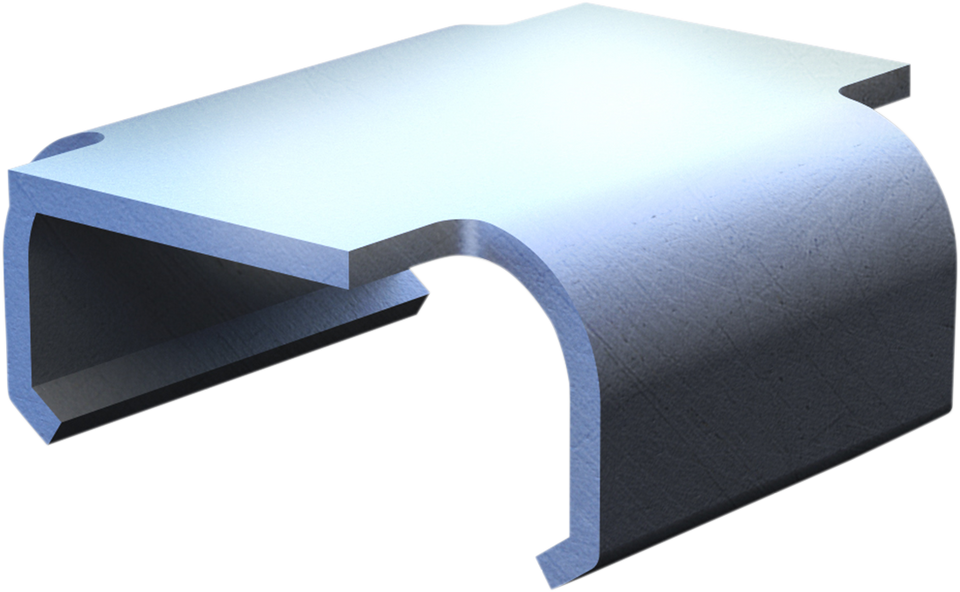 Flat Track Clips - 1.536" Total Length - 10 Pack