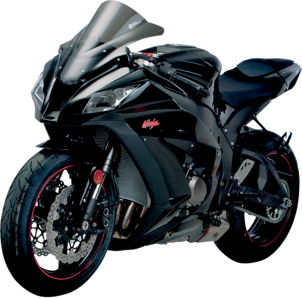 Double Bubble Windscreen - Smoke - ZX10