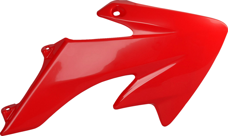 Radiator Cover - 04 OEM Red - CRF 50F