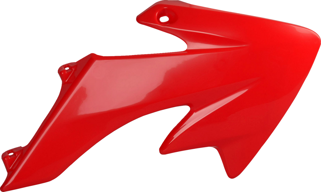 Radiator Cover - 04 OEM Red - CRF 50F