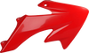 Radiator Cover - 04 OEM Red - CRF 50F