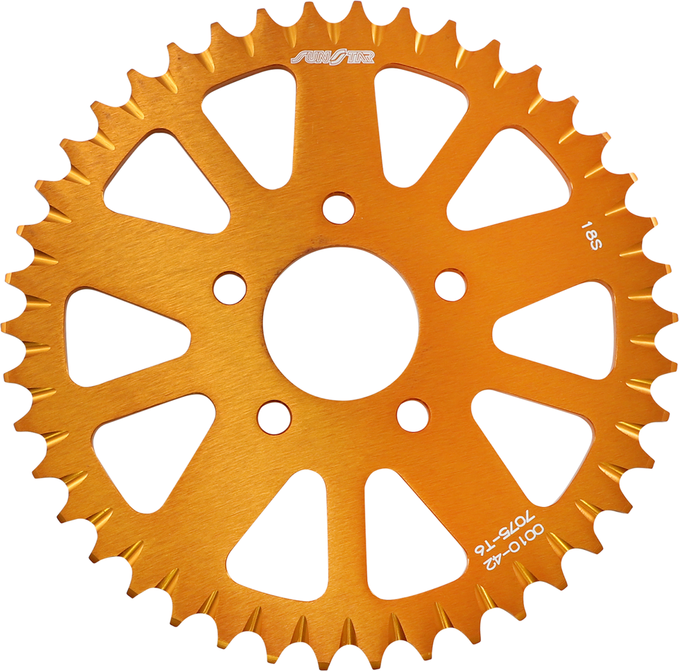 Rear Sprocket - 42 Tooth - KTM - Works/Orange - Lutzka's Garage