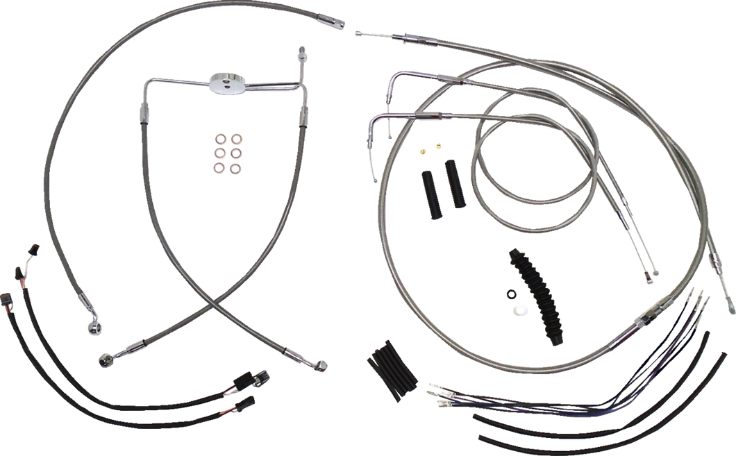 Control Cable Kit - XR - Stainless Steel - Lutzka's Garage