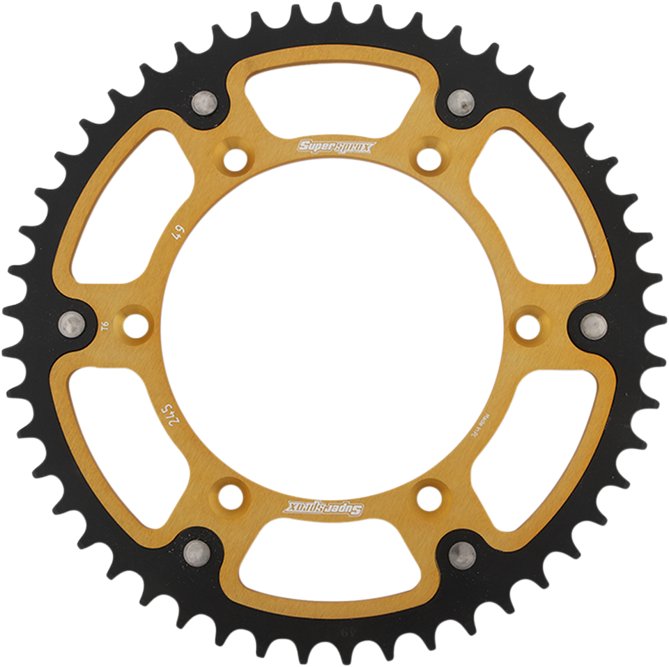 Stealth Rear Sprocket - 49 Tooth - Gold - Yamaha - Lutzka's Garage