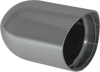 Bullet Housing for Round Gauges - For 1.25"/1.50" Handlebar Bracket - Chrome - Lutzka's Garage