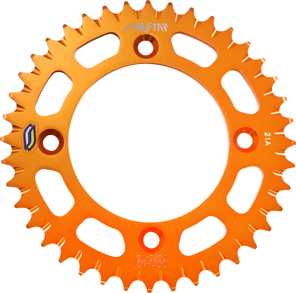 Rear Sprocket - 40 Tooth - Works/Orange - Lutzka's Garage