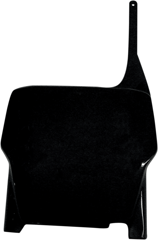 Front Number Plate - Black - Lutzka's Garage