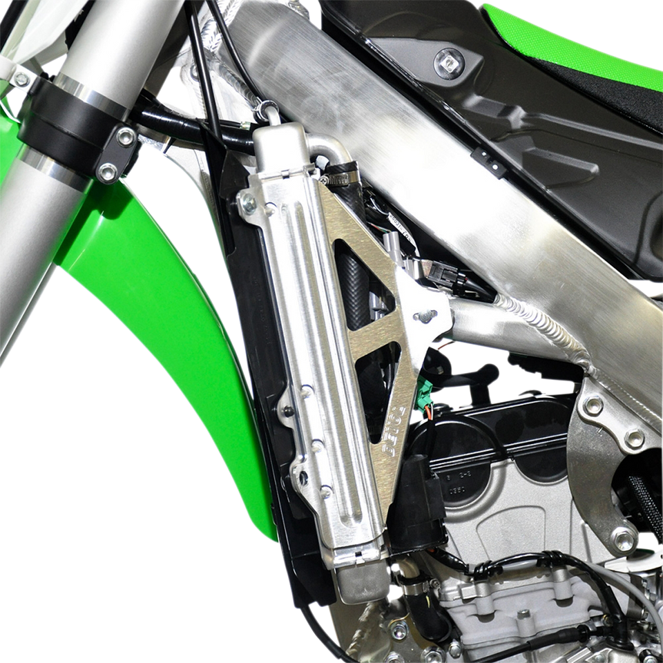 Radiator Race Brace Set - Kawasaki