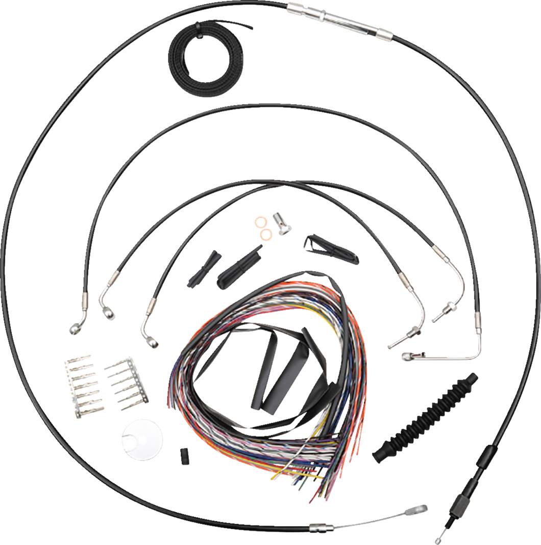 Handlebar Cable/Brake Line Kit - Quick Connect - Complete - 12