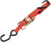 Heavy-Duty Ratchet Tie-Down - 1" x 6 - Red - Lutzka's Garage