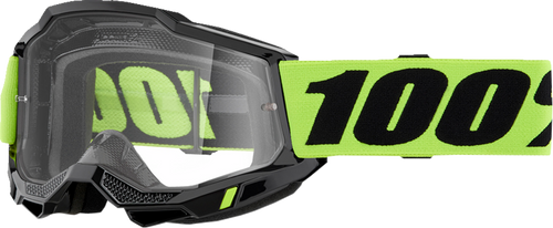 Accuri 2 OTG Goggle - Neon Yellow - Clear - Lutzka's Garage