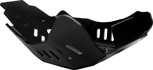 Skid Plate - Black - Honda - Lutzka's Garage