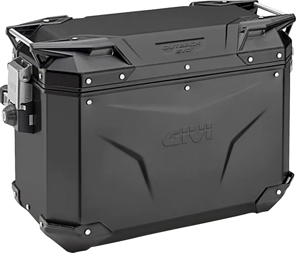 Outback Evo Side Case - Right - 48 Liter - Black - Lutzka's Garage