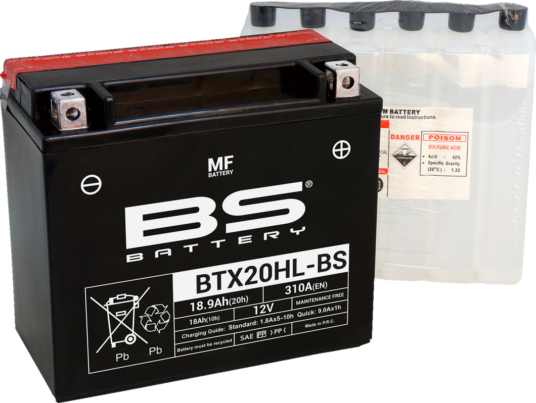 Battery - BTX20HL-BS (YTX)