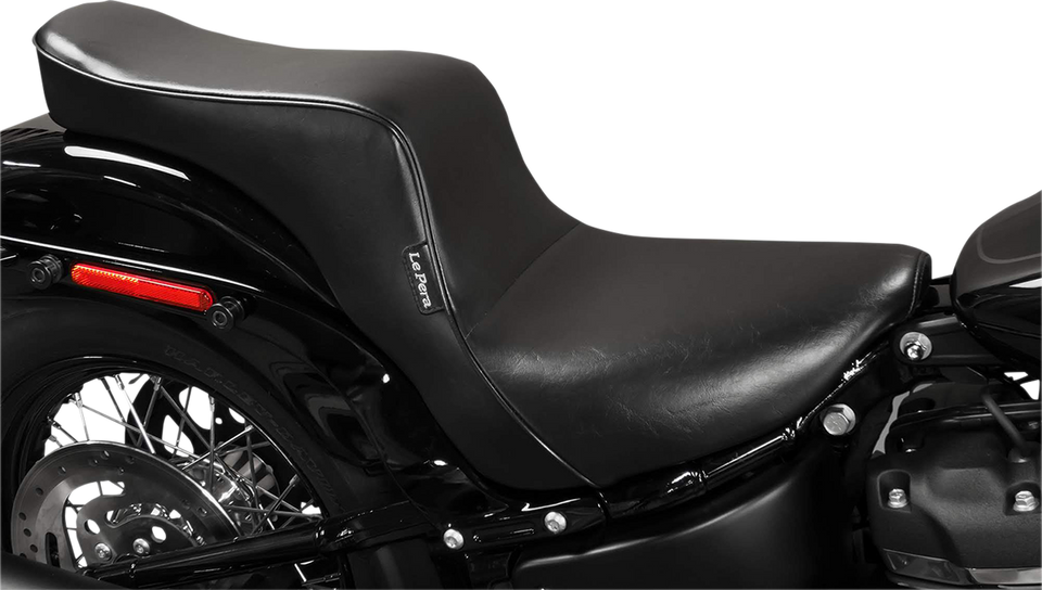 Cherokee Seat - Smooth - Black - Softail 18-23 - Lutzka's Garage