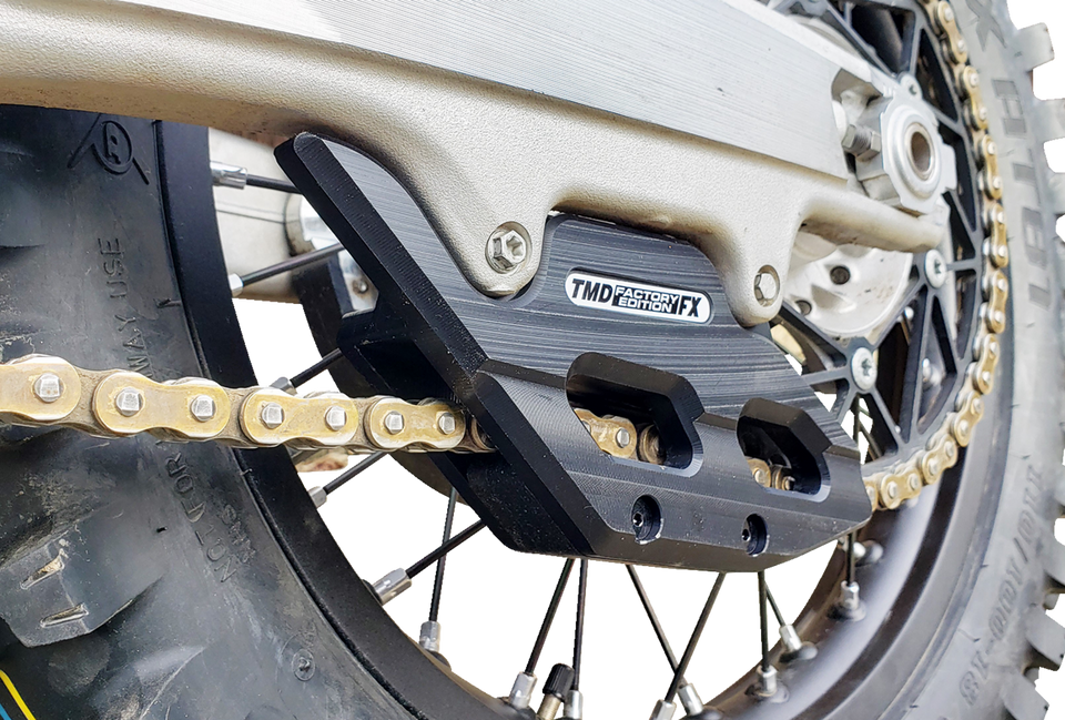 Factory Edition Chain Guide With Replacement Wear Pad - Black - Lutzka's Garage