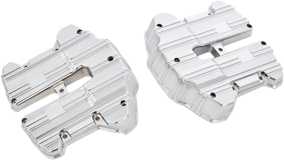 Rocker Box Covers - 10 Gauge - Chrome - Lutzka's Garage