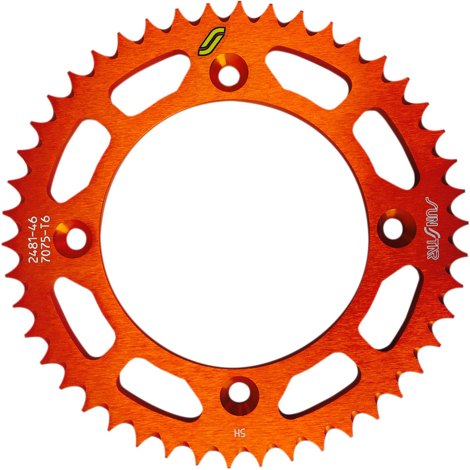 Rear Sprocket - 46 Tooth - Gas Gas/Husqvarna/KTM - Works/Orange - Lutzka's Garage