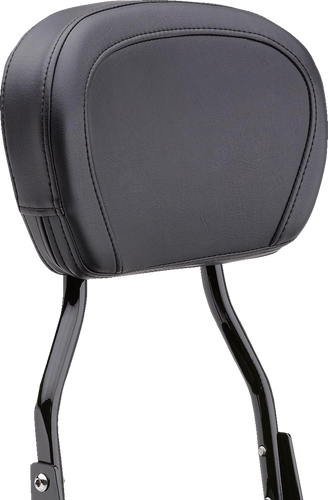 Round Sissy Bar - Standard - Black - Dyna - Lutzka's Garage