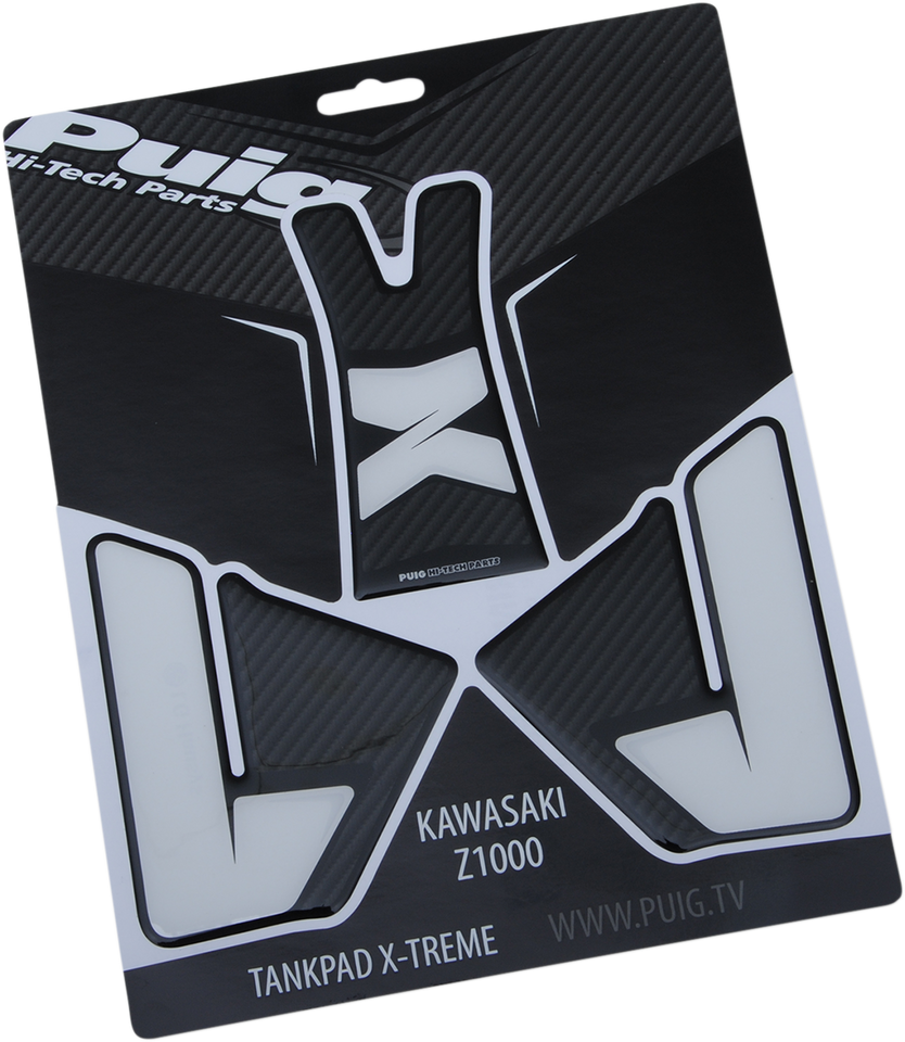 Model Specific Tank Pad - Carbon - Kawasaki