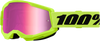 Strata 2 Goggle - Neon Yellow - Pink Mirror - Lutzka's Garage