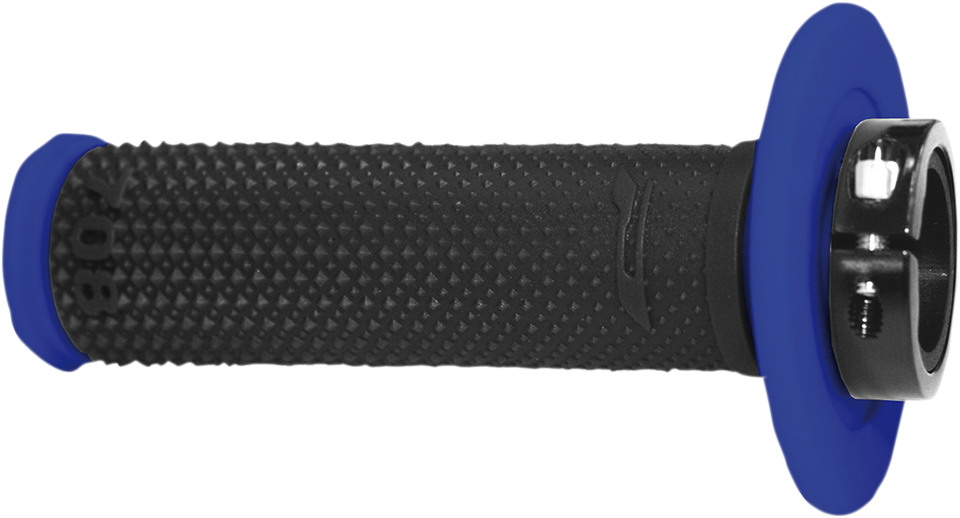 Grips - Locking - 708 - Blue/Black - Lutzka's Garage