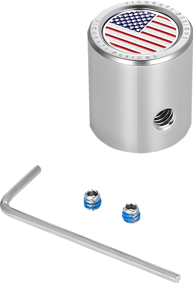 Heel-Toe Shifter Cover - American Flag - Red/White/Blue - Lutzka's Garage