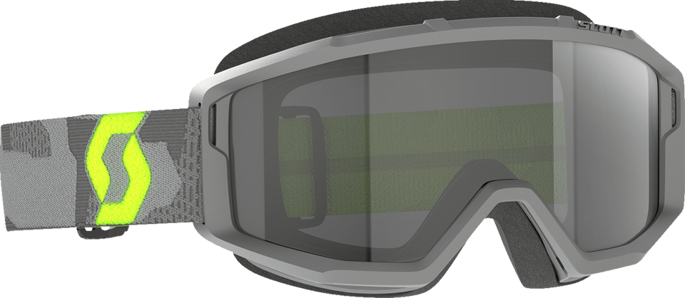 Primal Sand Dust Goggle - Light Gray/Neon Yellow - Dark Gray - Lutzka's Garage