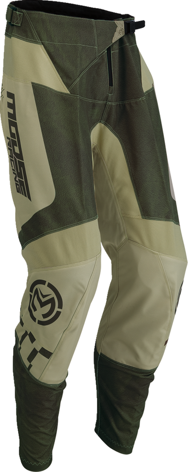 Qualifier Pant - Green/Tan - 28 - Lutzka's Garage