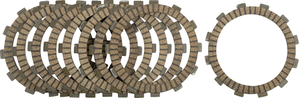 Clutch Plate Kit - Fiber - CRF250R/RX
