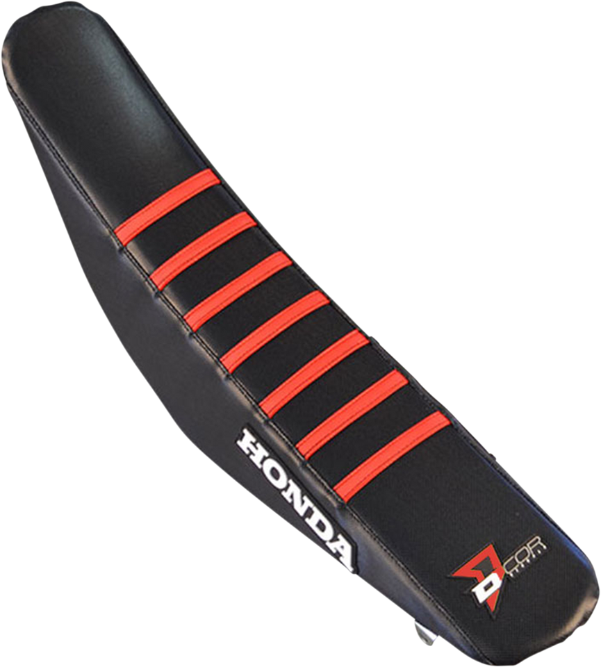 Seat Cover - Black/Red - CRF110 19-24 - Lutzka's Garage