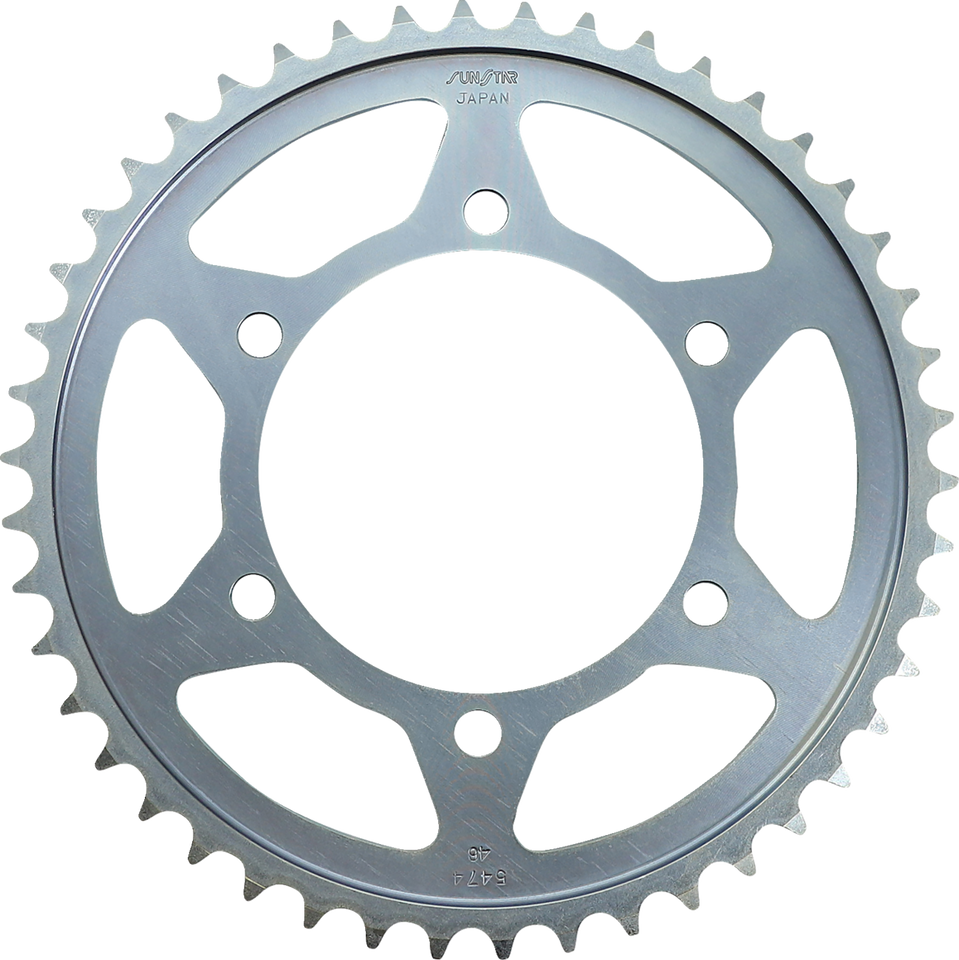 Steel Rear Sprocket - 46 Tooth - Suzuki/Yamaha - Lutzka's Garage