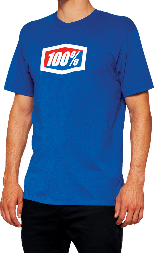 Official T-Shirt - Royal Blue - Small - Lutzka's Garage