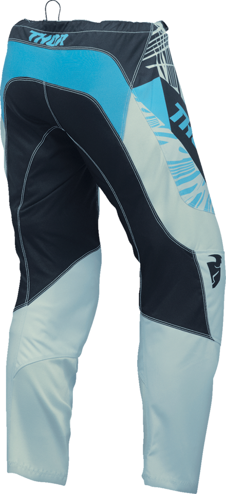 Womens Sector Split Pants - Black/Blue - 11/12 - Lutzka's Garage